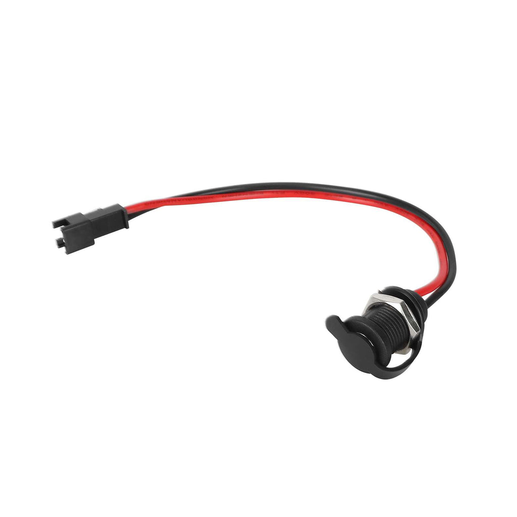 DC2.1 charging cable with 2 pin black connector