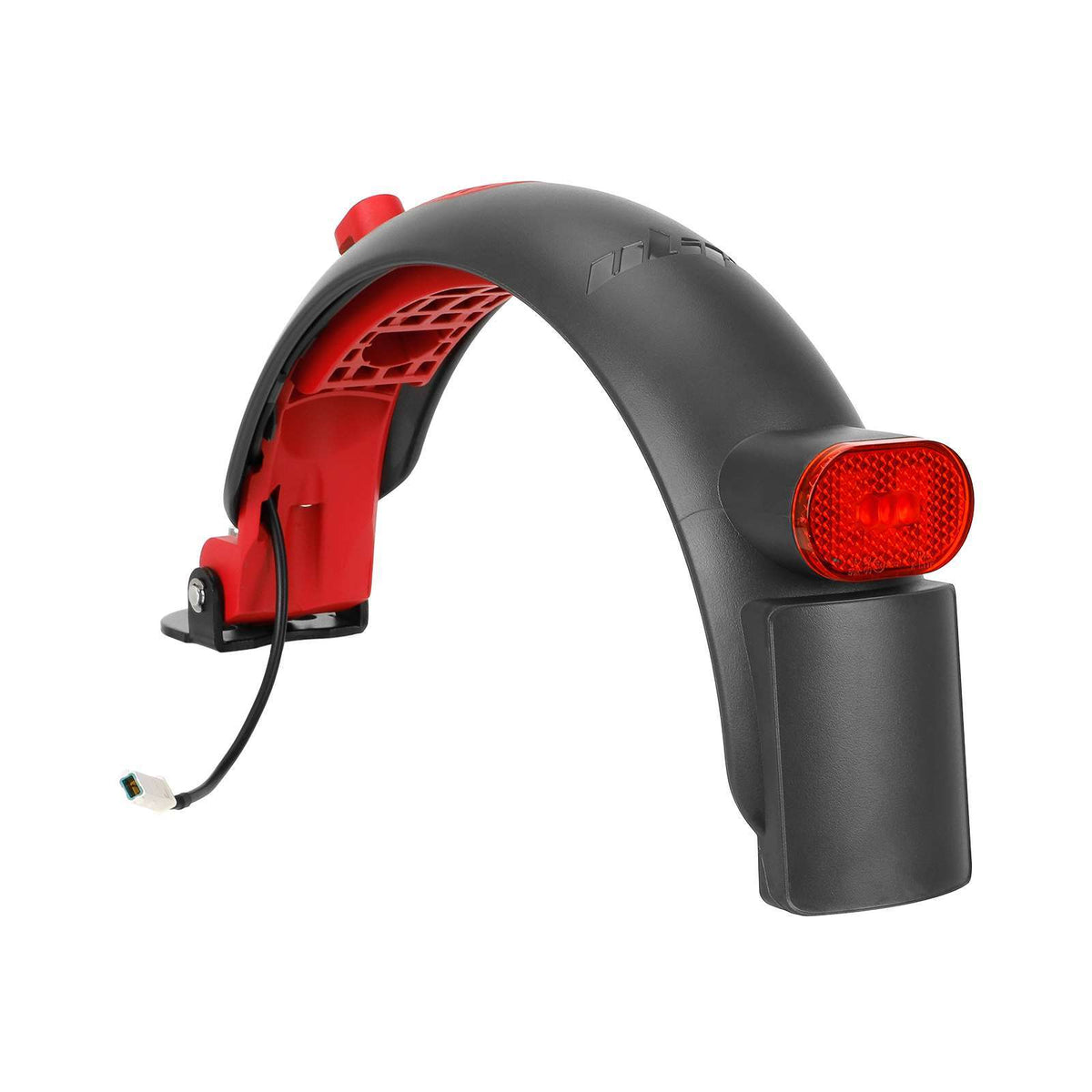 Gray-Red Ulip Superior Rear Fender with aluminium for Xiaomi scooters