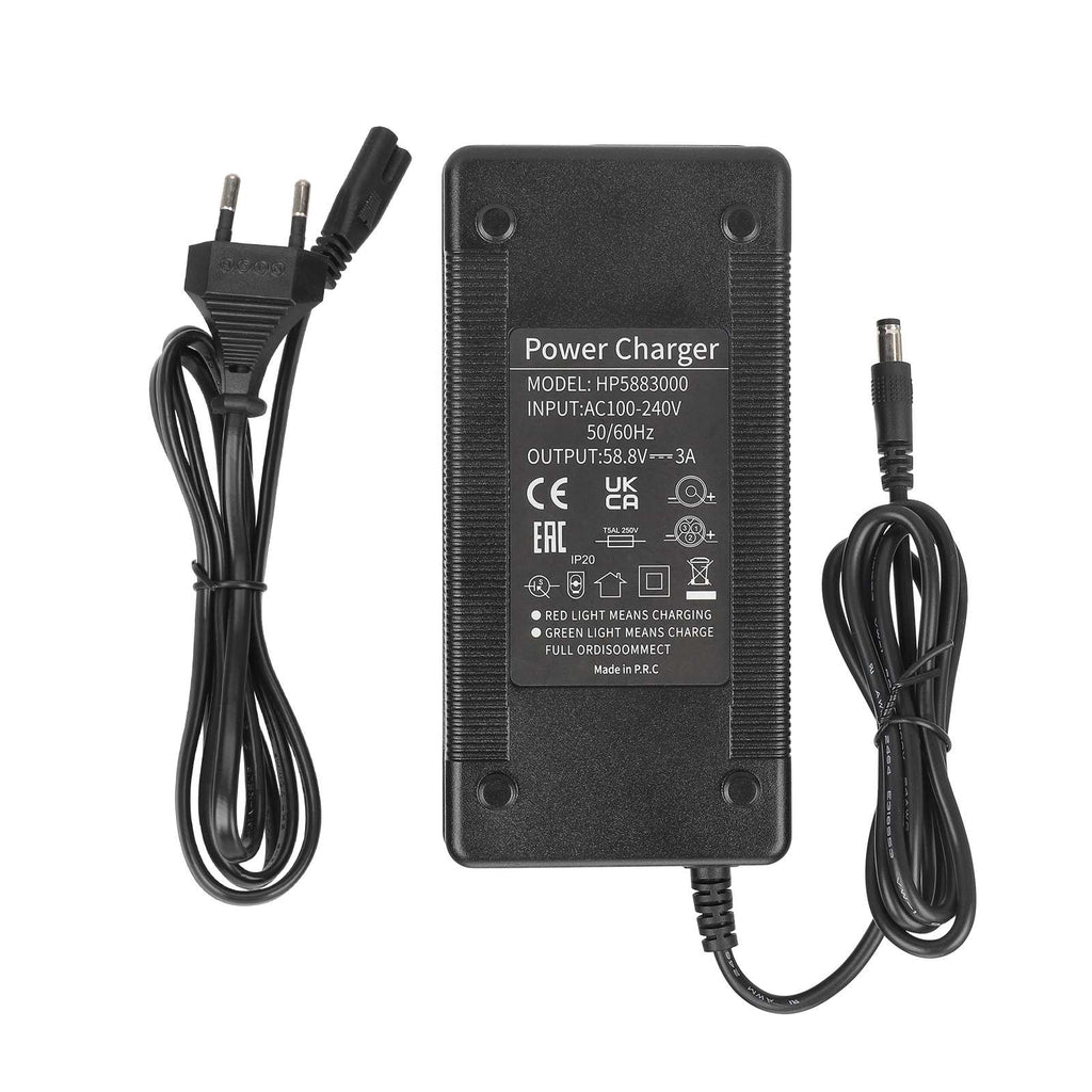 58.8V3A Charger with DC2.1(EU plug）
