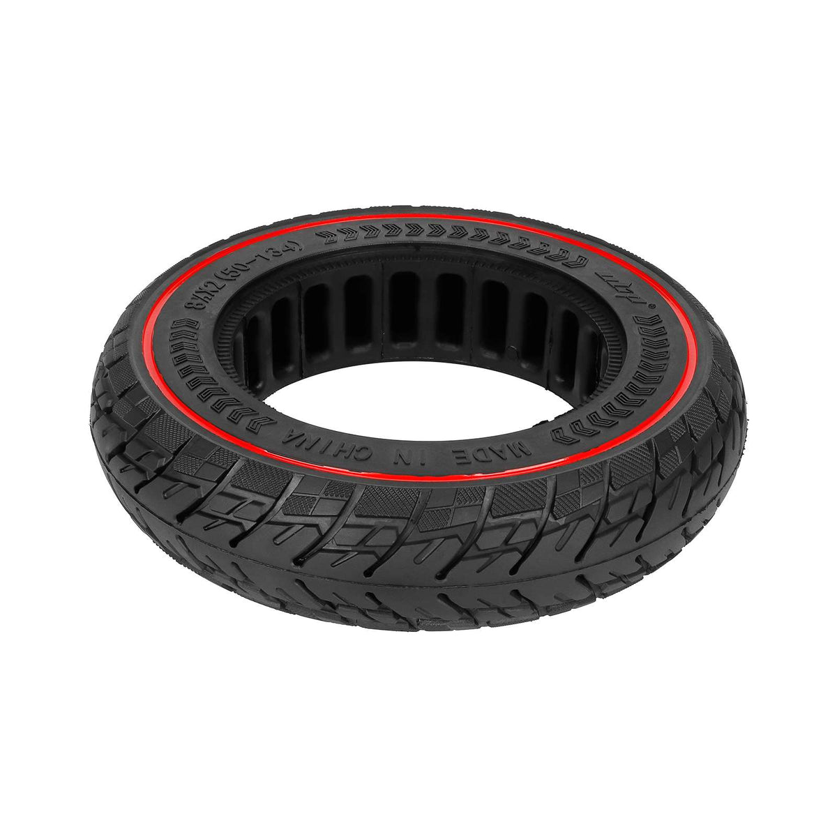 Ulip 8.5*2(50-134) solid tire with red circle for VSETT 9 & 9+ / ZERO 8/9 / Inokim Light 2 scooters