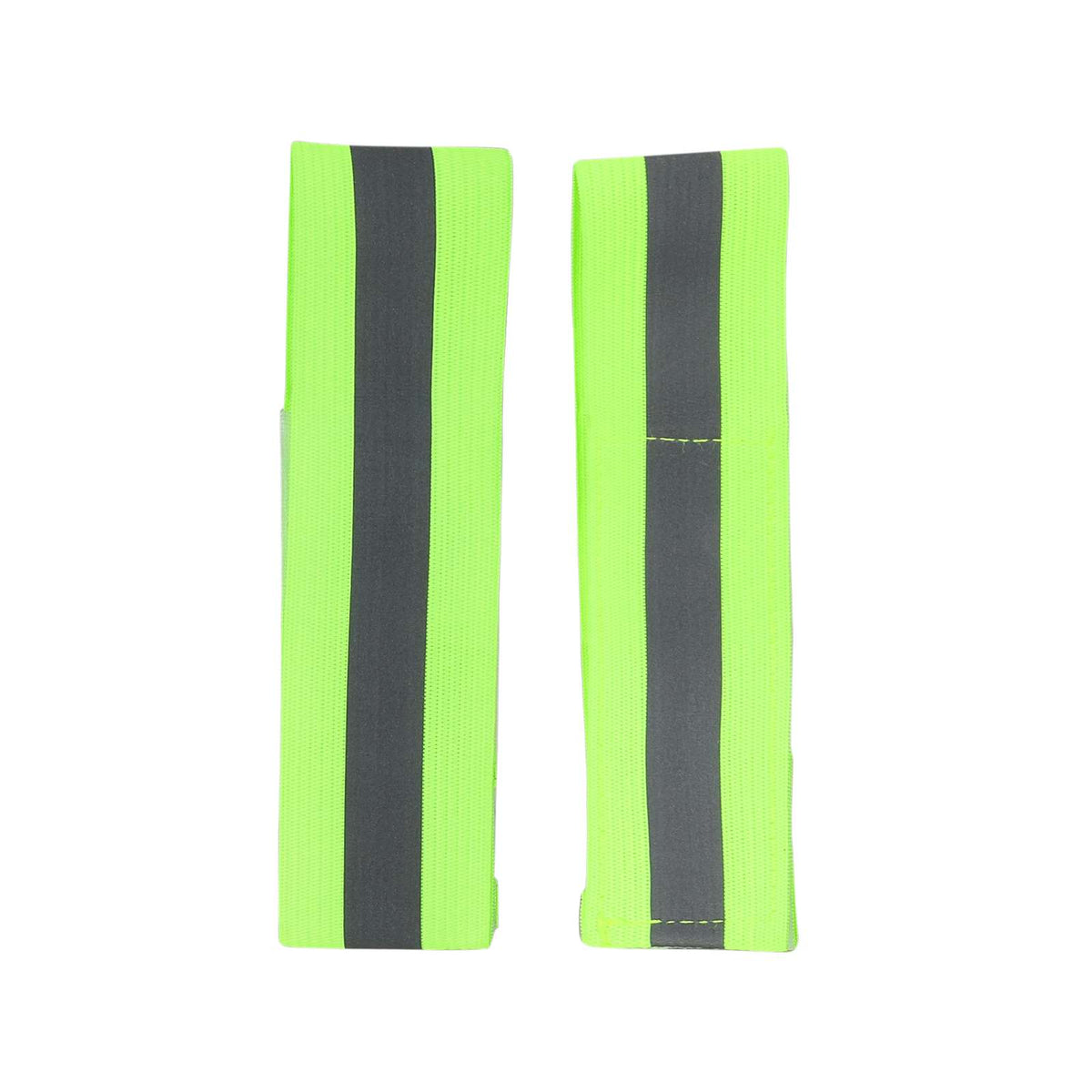 Fluorescent green 4*1.5cm shaggy reflective hand and foot wristbands